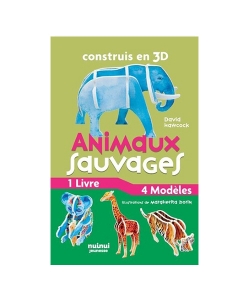 Construis En 3D - Animaux Sauvages