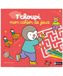 T'choupi Mon Cahier De Jeux