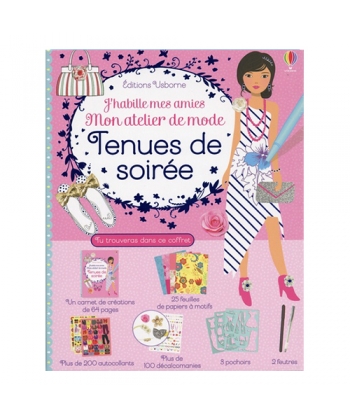 J Habille Mes Amies Coffret Mon Atelier De Mode Tenues De Soiree