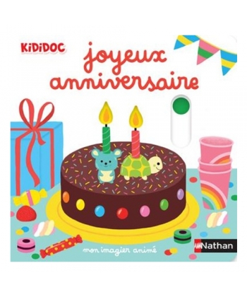 Mon Imagier Anime Joyeux Anniversaire