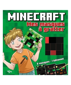 Masques A Gratter - Minecraft