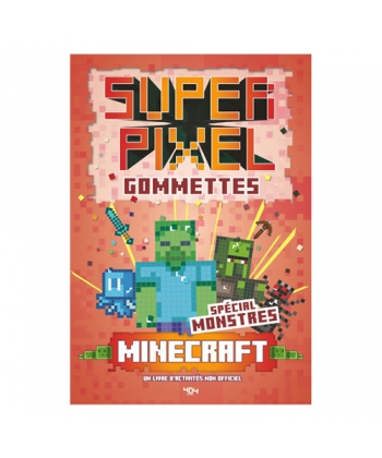 Super Gommettes Pixels Minecraft Special Monstres