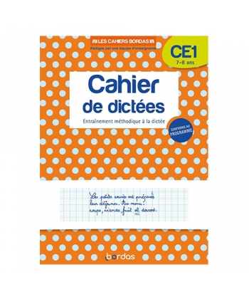 Les Cahiers Bordas - Cahier De Dictees Ce1