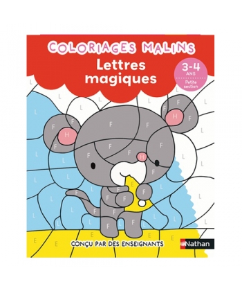Lettres Magiques Ps - Coloriages Malins