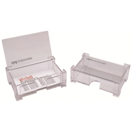 Card Case Deli W/Cover Clear E7621