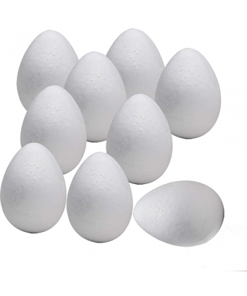 Styropor Egg 6Cm 9Pcs/Pack