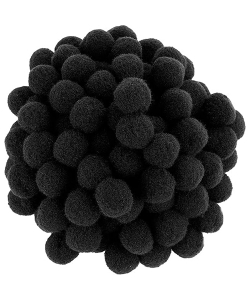 Craft For All Pompon 20Mm 30Pcs/Pack Black Ca-20
