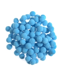 Craft For All Pompon 20Mm 30Pcs/Pack Light Blue Ca-21