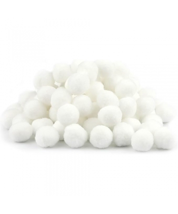 Craft For All Pompon 25Mm 30Pcs/Pack White Ca-31