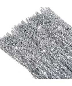 Craft For All Chenille Stems Glitter 06Mm 48Pcs/Pack 30Cm Si