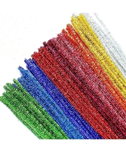 Craft For All Chenille Stems Glitter 06Mm 48Pcs/Pack 30Cm Si
