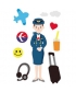 Travel icon Foam And Felt Shapes