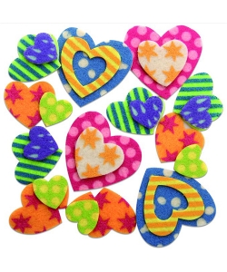 Craft For All Felt And Foam Shapes 16Pcs/Pack Ca-488