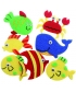 Felt Shapes Fish