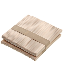 Craft For All Natural Wooden Sticks 100Pcs 114X10X2Mm Ca-12
