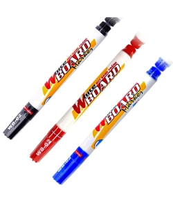 Marker Dry-Erase Flexoffice Bullet Small Blue Wb02