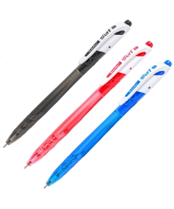 Pen Ballpoint Flexoffice Surf 0.7Mm Retractable Blue Fo-Gelb