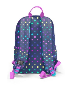 Backpack Coral High Kids Dots Large 2 Comp. Blue 23672