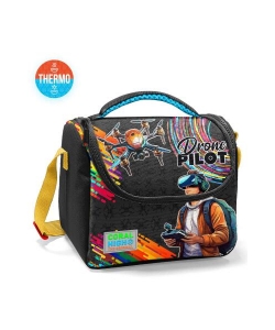 Lunch Bag Coral High Kids Drone Pilot Thermo 11796