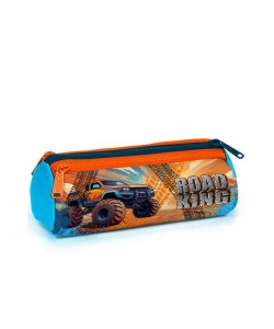 Pencil Case Coral High Kids Truck Triangular 3 Comp. 22094