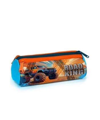 Pencil Case Coral High Kids Truck Triangular 3 Comp. 22094