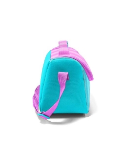 Lunch Bag Coral High Kids Striped Thermo Turquoise Pink 11787