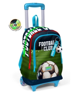 Backpack Coral High Kids Football Club Trolley Large 3 Comp. 23979