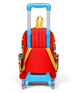 Backpack Coral High Kids Blocks Color Trolley Large 3 Comp. 23975