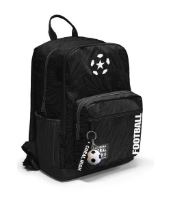 Backpack Coral High Kids Football 2 Comp. Black 23698