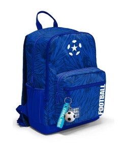 Backpack Coral High Kids Football 2 Comp. Blue 23697
