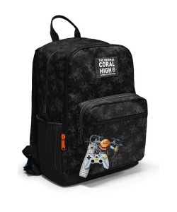Backpack Coral High Kids Drone Large 2 Comp. Black 23691