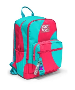 Backpack Coral High Kids Patterned Multicolor Large 2 Comp. Neon Coral Blue 23685