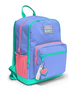 Backpack Coral High Kids Pastel Blue Large 2 Comp. 23641