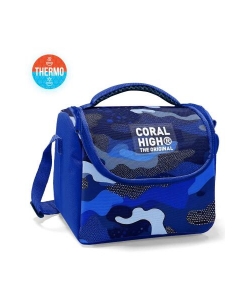 Lunch Bag Coral High Kids Army Thermo Blue 22789
