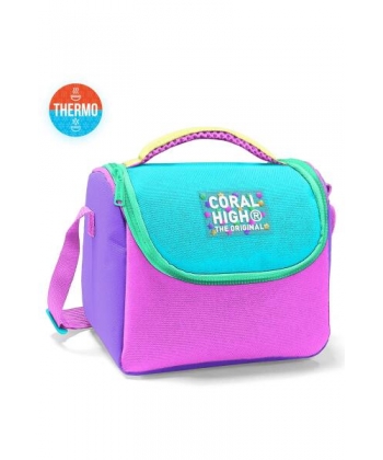 Lunch Bag Coral High Kids Pastel Multicolor Thermo 22776