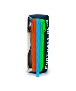 Pencil Case Coral High Kids Football Club Triangular 3 Comp. Blue 22095