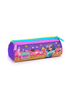 Pencil Case Coral High Kids Ice Cream Girl Triangular 3 Comp. 22089