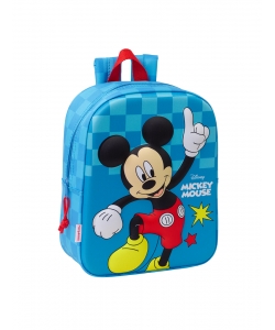 Backpack Mickey Mouse 3D Small 27Cm 622550011