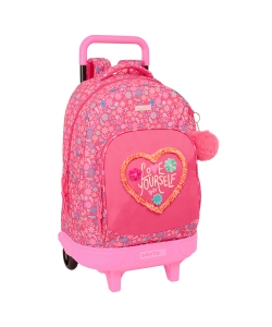 Backpack Love Yourself W/Removable Trolley Large 3 Comp. 642