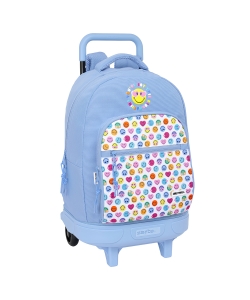 Backpack Smiley Joyful W/Removable Trolley Large 3 Comp. 612