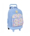 Backpack Smiley Joyful W/Removable Trolley Large 3 Comp. 612