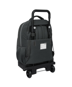 Backpack Real Madrid W/Removable Trolley Large 3 Comp. Grey