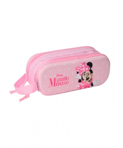Pencil Case Minnie Mouse 3D 2 Comp. 822551512