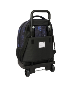Backpack Spiderman Attack W/Removable Trolley Large 3 Comp.