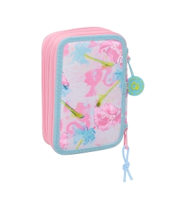 Pencil Case Barbie 3 Comp. 37Pcs 412510857