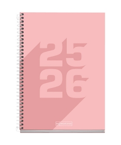 Diary Mr Basic Plus 150X213 1Dpp Pink 26874