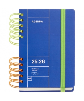 Diary Mr Activa 117X174 1Dpp Blue 26969
