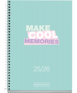 Diary 2025-2026 Mr Activa Make Cool Memo. Green