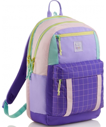 Backpack Mr Amsterdam Rider Squared Large 2 Comp. Purple 19552