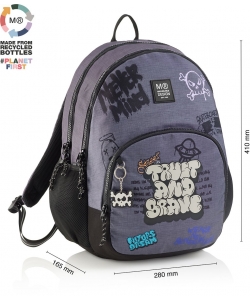 Graffitti Backpack Mr Large